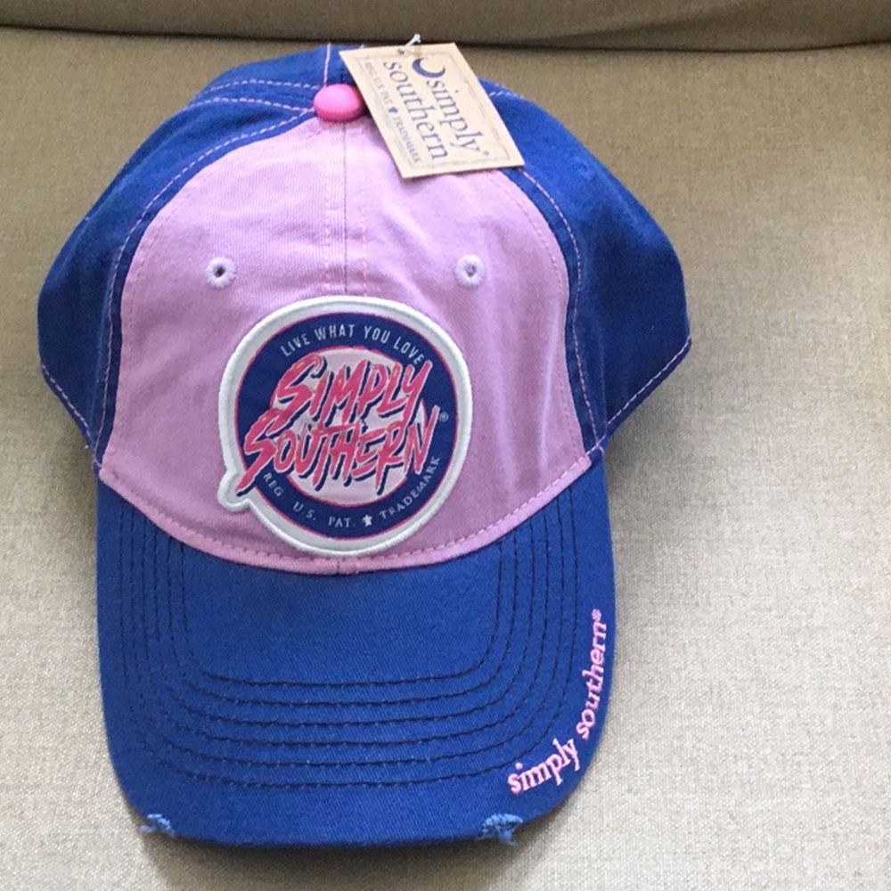 NEW Simply Southern Cap NWT Distressed